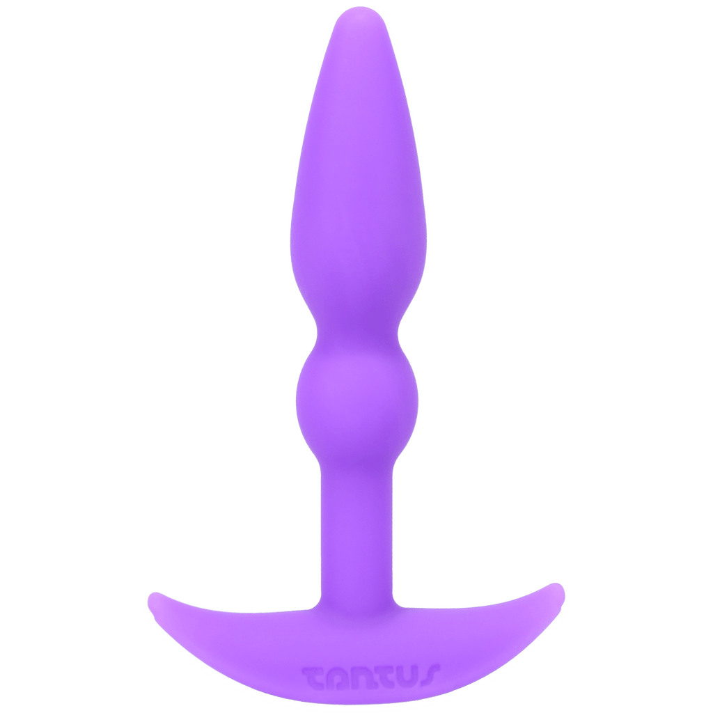 Tantus Silicone Perfect Butt Plug Purple - Smoosh