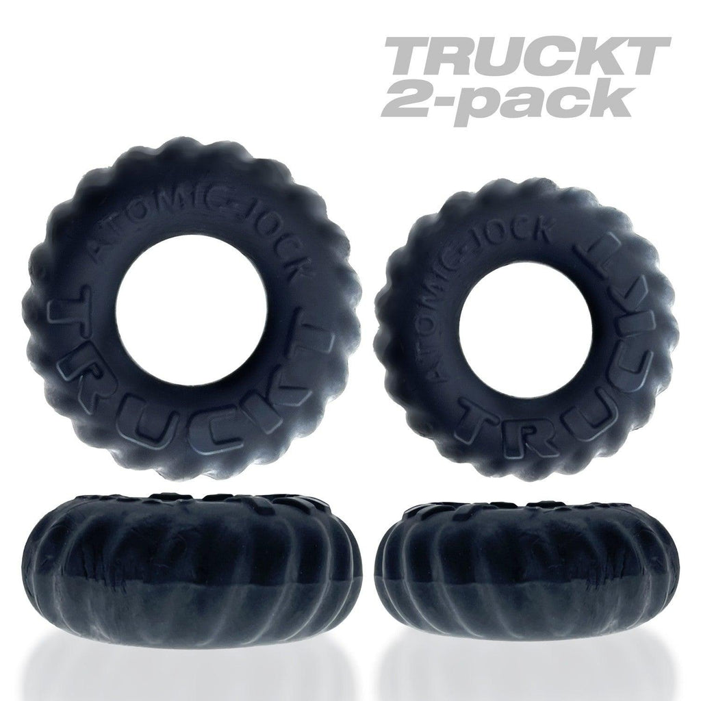 TRUCKT, 2-piece cockring - PLUS+SILICONE special edition - NIGHT - Smoosh
