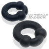 ULTRABALLS, 2-pack cockring - PLUS+SILICONE special edition - NIGHT - Smoosh