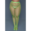 Up All Night Pantyhose -Neon Green Queen - Smoosh