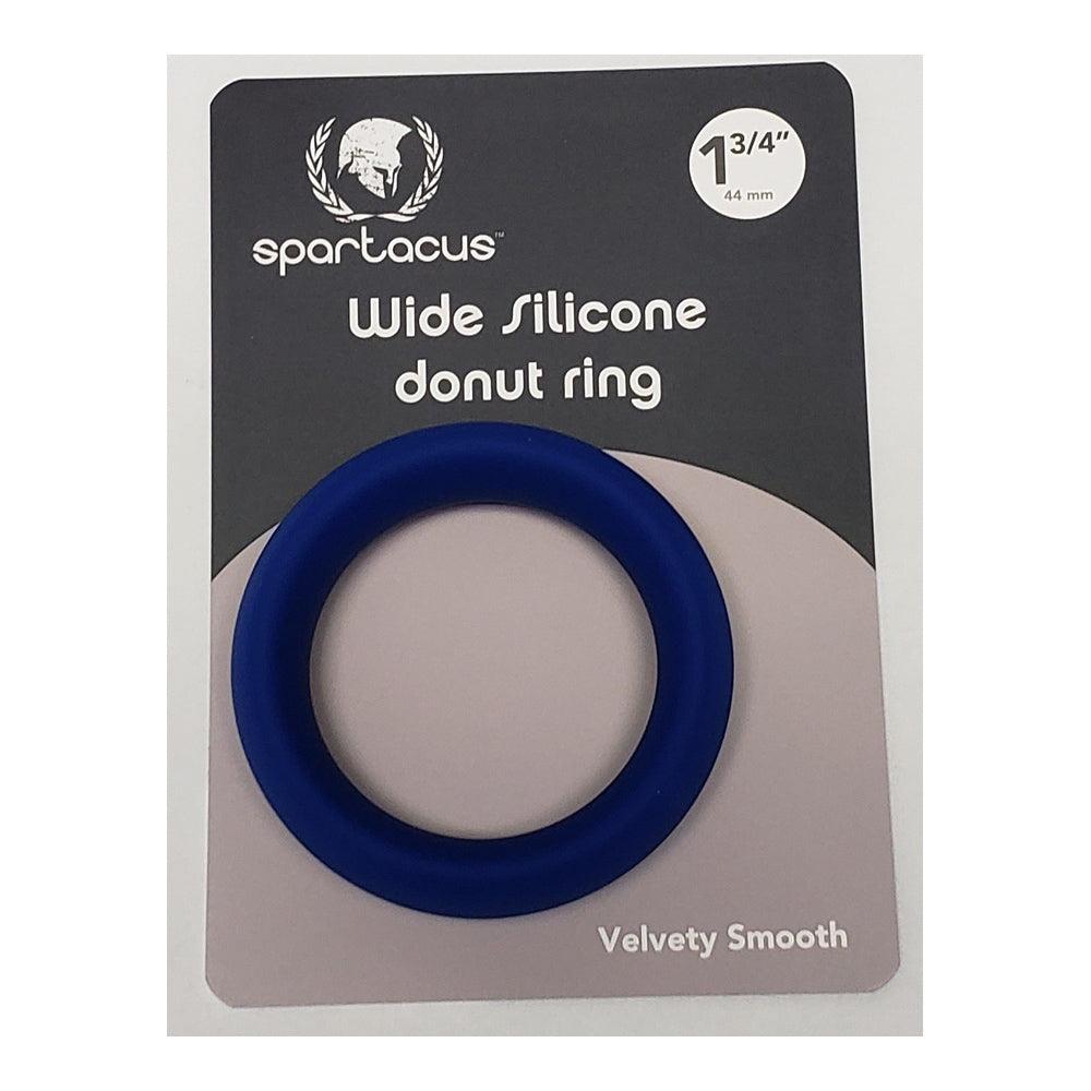 Wide Silicone Donut Ring - Blue 1.75" - Smoosh