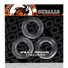 WILLY RINGS, 3-pack cockrings - CLEAR - Smoosh